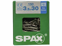 SPAX Edelstahlschraube, T-STAR plus, 150 Stk., 3,5 x 30 mm - silberfarben