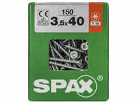 SPAX Universalschraube, 3,5 mm, Stahl, 150 Stk., TRX 3,5x40 L - silberfarben