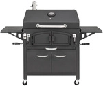 EL FUEGO Holzkohlegrill, Metall schwarz
