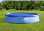 INTEX Solarabdeckplane f&uuml;r Easy & Frame Pool &Oslash; 549 cm - blau