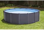 INTEX Pool, Rund, BxH: 478x124, grau