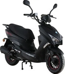 ALPHA MOTORS Mofa "Speedstar FI", 50 ccm, 25 km/h, EURO 5, mattschwarz, inkl....