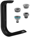 GARDENA Schlauchaufbewahrung, &raquo;city Gardening&laquo;, LxBxH: 23,56x6,98x29,7 cm, schwarz