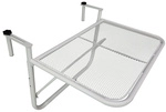 Outsunny Balkonh&auml;ngetisch, BxHxT: 60 x 45 x 56,5 cm, Gestell aus Metall - weiss