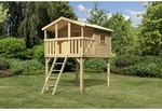 KARIBU Spielturm &raquo;Benjamin&laquo;, BxHxT: 225 cm x 309 cm x 250 cm, natur - braun
