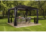 SOJAG Pavillon &raquo;Verona&laquo;, rechteckig, BxHxT: 423 x 261 x 298 cm - grau