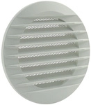 MARLEY L&uuml;ftungsgitter, rund, Hart-PVC (PVC-U), wei&szlig; - weiss