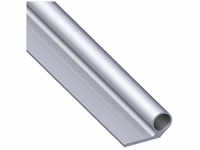alfer® aluminium Scharnierprofil, Combitech®, Silber, Aluminium - silberfarben