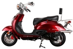 ALPHA MOTORS Motorroller &raquo;Firenze&laquo;, 50 cm&sup3;, 45km/h, Euro 5 - rot