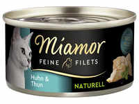 Miamor Katzen-Nassfutter »Feine Filets«, Huhn/Truthahn, 80 g