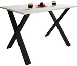 VCM Esstisch &raquo;Xona X&laquo;, BxL: 50 x 110 cm - weiss