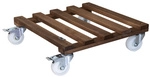 WAGNER SYSTEM Multiroller BxL: 45 x 45 cm, Holz - braun