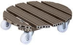 WAGNER SYSTEM Pflanzenroller &Oslash; 38,5 cm, WPC - beige