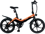 BLAUPUNKT E-Bike Faltrad &raquo;Fiene&laquo;, 20 Zoll, 6-Gang - orange