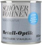 SCH&Ouml;NER WOHNEN FARBE Effektfarbe &raquo;Trendstruktur&laquo;, stahlblau, Metall-Optik