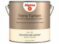 ALPINA Wandfarbe, 2,5 Liter für ca. 20-30m² - beige