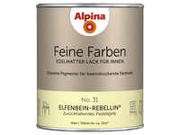 ALPINA Buntlack »Feine Farben«, 0,75 l, pastellgelb
