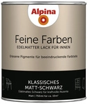 ALPINA Buntlack &raquo;Feine Farben&laquo;, 0,75 l, schwarz