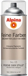 ALPINA Spr&uuml;hlack &raquo;Feine Farben&laquo;, 400 ml, f&uuml;r ca. 1 m&sup2;, grau, edelmatt