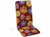 BEST Sesselauflage »Basic Line«, rot/blau/gelb/rosa/orange, BxL: 50 x 120 cm - bunt