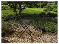 GARDEN PLEASURE Gartenmöbel »Mangan«, 2 Sitzplätze, Stahl - grau