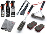 WEBER Reinigungs-Set, 10-tlg, f&uuml;r emaillierte Gasgrills - schwarz