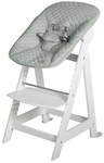 roba Treppenhochstuhl-Set, BxHxT: 46 x 94 x 66.5 cm, Polyester - weiss