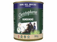CHRISTOPHERUS Hunde-Nassfutter »Hundemenü«, Huhn, 800 g