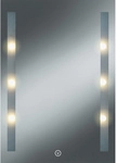 JOKEY Lichtspiegel &raquo;Moon Light 1&laquo;, LED, BxH: 50 x 70 cm - transparent