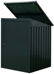 FLORAWORLD M&uuml;lltonnenbox, 104 x 134 x 101 cm (BxHxT), 1.190 Liter - grau