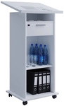 VCM Stehpult &raquo;Meeta&laquo;, BxHxL: 50 x 108,3 x 60 cm - weiss