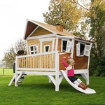 AXI Spielturm &raquo;Emma&laquo;, BxHxT: 349 x 227 x 193 cm, Holz, braun/wei&szlig;