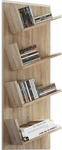 VCM Regal &raquo;Lansi&laquo;, BxHxL: 16 x 90 x 33 cm, Holzwerkstoff - braun