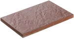 Mr. GARDENER Terrassenplatte &raquo;Cibosa&laquo;, Beton, Kanten: gefast - rot