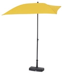 SIENA GARDEN Balkonschirm &raquo;City&laquo;, rund, LxBxH: 160 x 100 x 230 cm, Stahl - grau