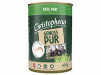 CHRISTOPHERUS Hunde-Nassfutter »Pur«, Ente, 400 g