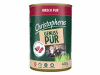 CHRISTOPHERUS Hunde-Nassfutter »Christopherus Hund Pur«, 6 Stück, je 400 g