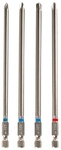 CONNEX Bitsatz, PH/PZ, 1/4" - silberfarben