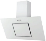 RESPEKTA Schr&auml;ghaube, HxT: 111,9 x 34 cm, Metallfilter, Touch-Control - weiss