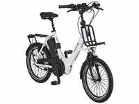 PROPHETE E-Bike »Urbanicer«, 20 Zoll, RH: 46 cm, 7-Gang - weiss