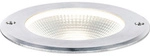 PAULMANN Bodenleuchte &raquo;Floor&laquo;, &Oslash;: 12 cm, Edelstahl/Aluminium - grau