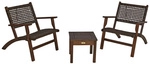 GARDEN PLEASURE Gartenm&ouml;bel &raquo;Sonora&laquo;, Holz, 3-teilig - braun