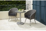 MERXX Gartenm&ouml;belset, Kunststoff, 3-teilig - beige