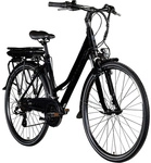 Z&Uuml;NDAPP E-Bike 28 Zoll, RH: 48 cm, 21-Gang - grau
