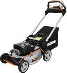 WORX Akku-Rasenm&auml;her &raquo;WG761E&laquo;, 80 V, 4 Ah, Schnittbreite: 51 cm, mit Akku - bunt