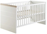 roba Kinderbett, (BxL): 76 cm x 144 cm, Holz, wei&szlig; - weiss