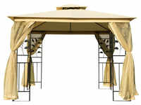 Outsunny Pavillon, BxHxT: 300 x 265 x 300 cm