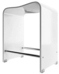 SCHULTE Duschsitz, BxHxT: 39 x 47 x 27 cm - weiss