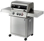 THOR Gasgrill &raquo;Virginia&laquo;, 4,2 kW, 3 Brenner, Seitenkocher, Grillfl&auml;che: 62 x 43 cm
