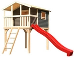 KARIBU Spielturm &raquo;Benjamin&laquo;, BxHxT: 225 cm x 309 cm x 250 cm, terragrau